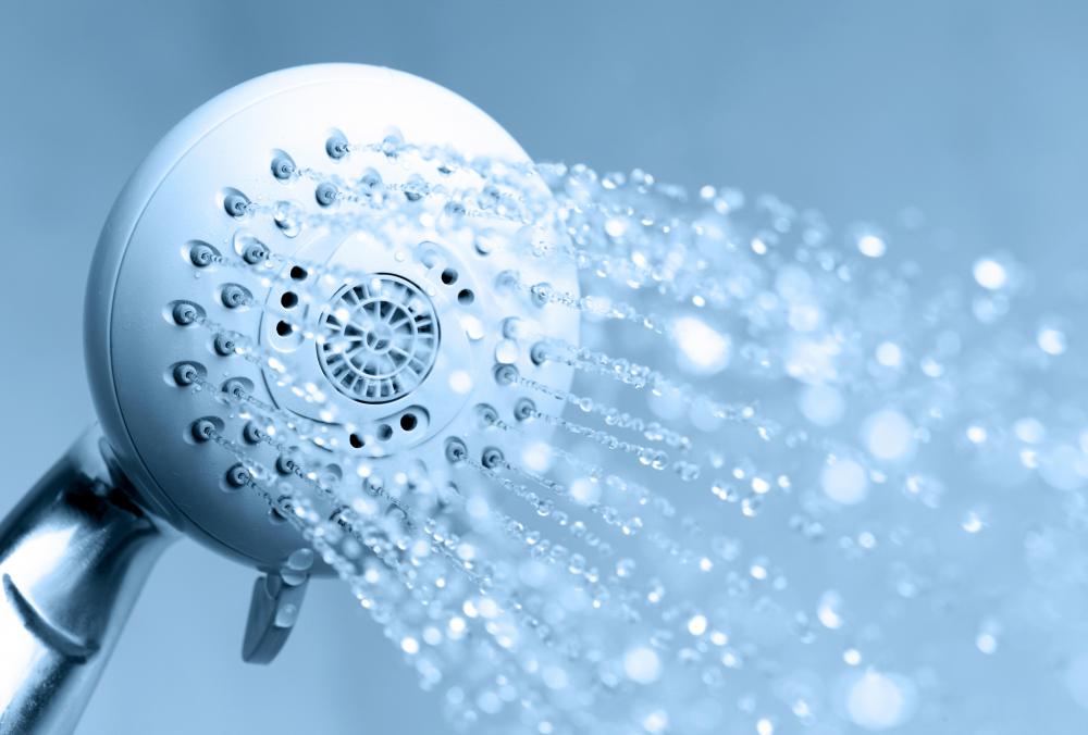 Shower gels are used to clean the body during a shower.