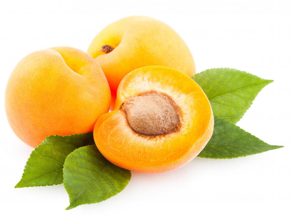 Crushed apricot pits are used in some exfoliating soaps.