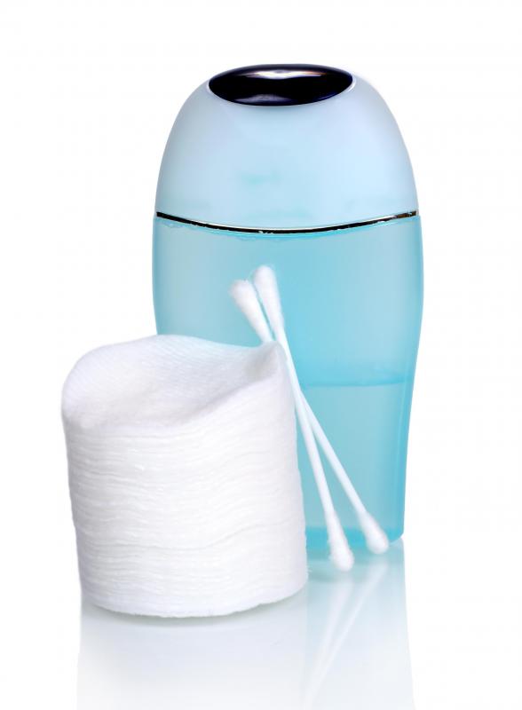 Makeup should be removed each evening to prevent clogged pores.