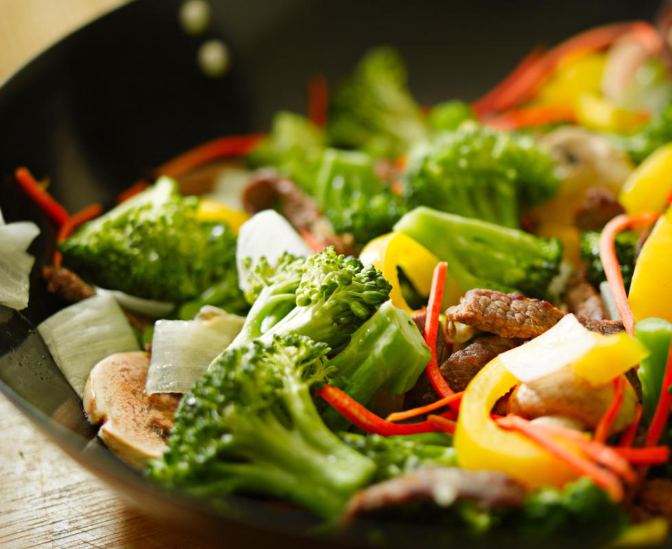 Broccoli is a source of carotenoids.