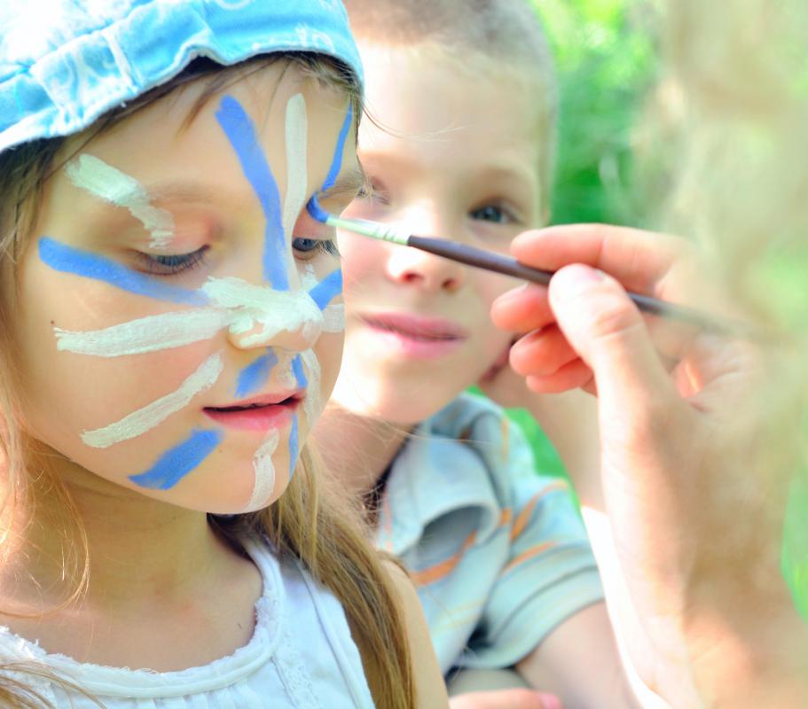 The term body painting does include face painting.