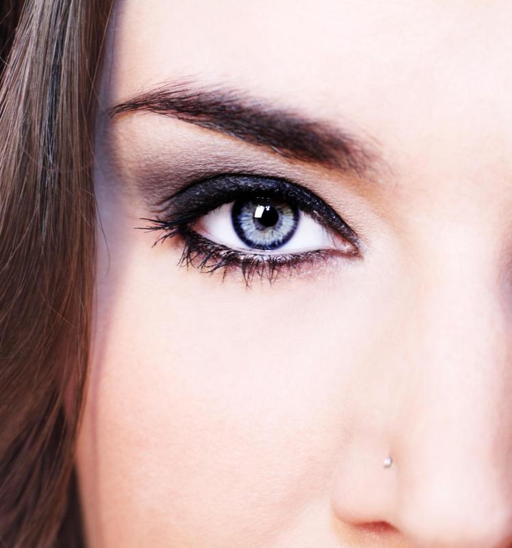 Eyeshadow may be used to enhance the color of one's eyes.