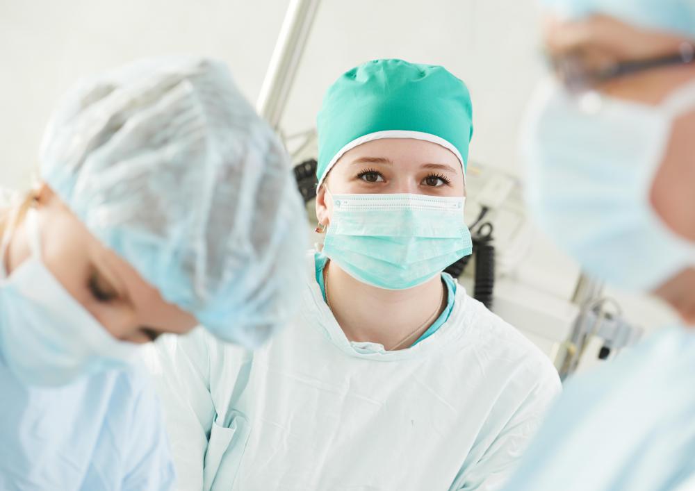 Surgeons and hospital staff are often required to wear medical hair nets.