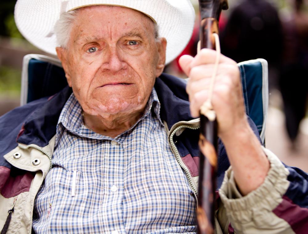 Elderly people who are unable to tend to their personal care needs many become depressed.