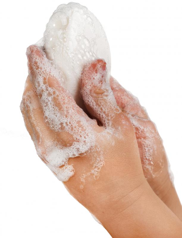 Traditional bar soap may be difficulty to handle when it becomes wet.