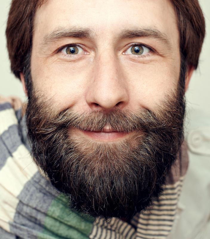 A full beard is the most common type of beard.