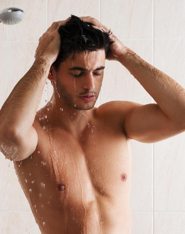 Sweat must be washed away with soap and water to prevent bacteria from producing foul odors.