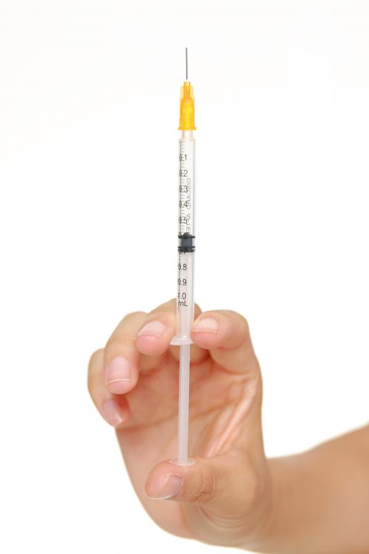 Radiesse is injected into the skin -- where it stimulates the natural grown of collagen.