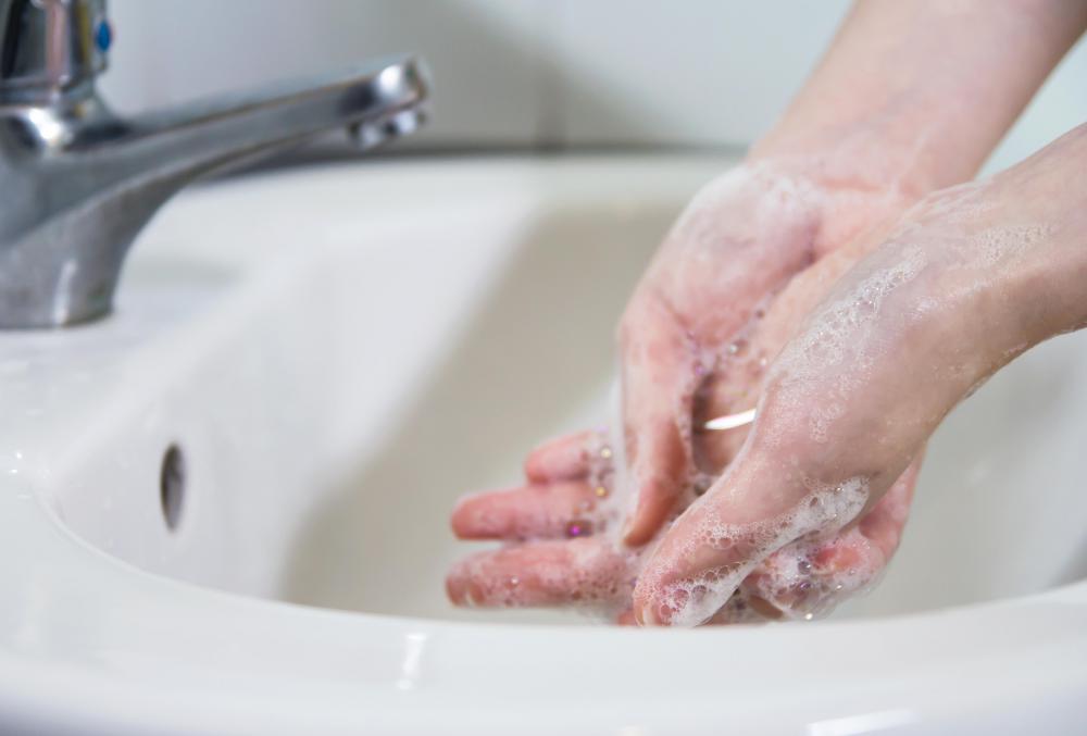 A manicure may be beneficial to smooth dry skin on frequently washed hands.