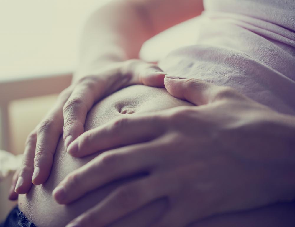 Pregnant women have high levels of hormones that are called glucocorticoids.