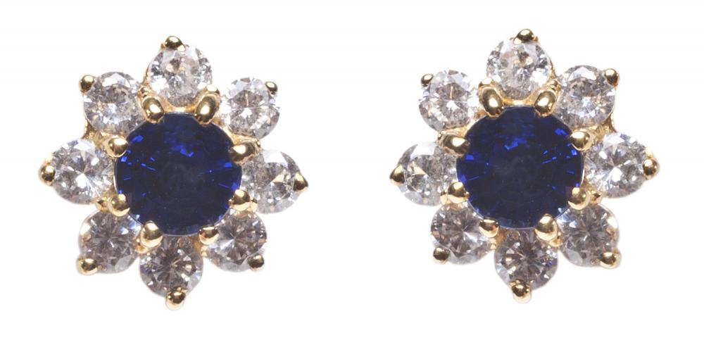 Jewel-toned colors like sapphire are great choices for brunettes.