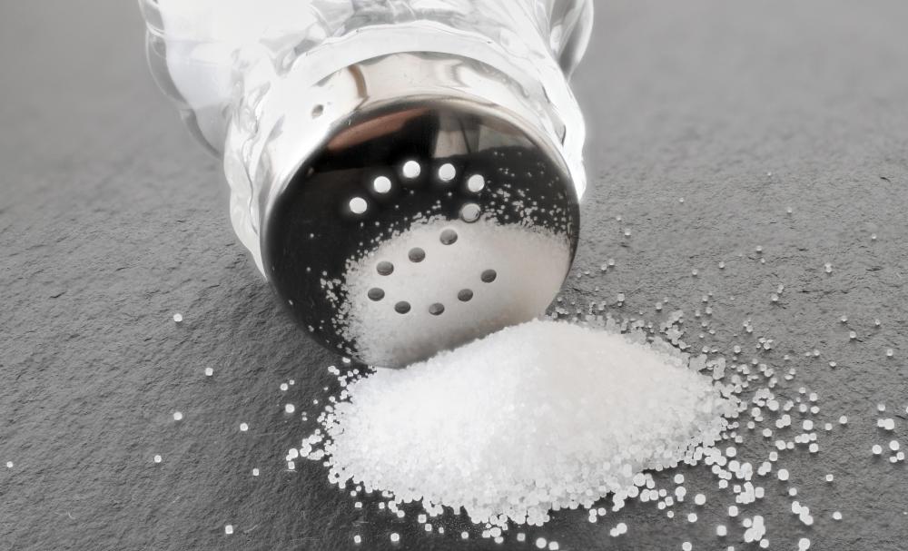 Common table salt may be used in mouthwash.