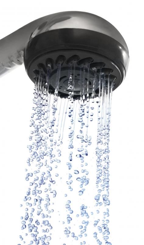A shower head.