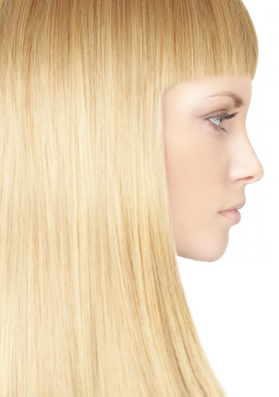 Heat protection hair spray often increases shine.