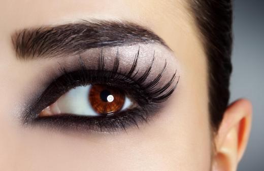 Organic makeup is usually made of plant materials, or substances derived from plant materials.