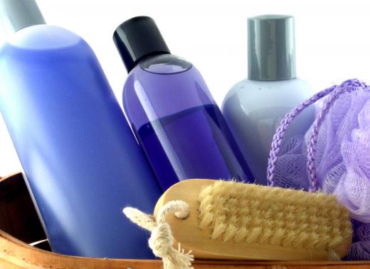 Bath salts may be sold as part of a gift basket.