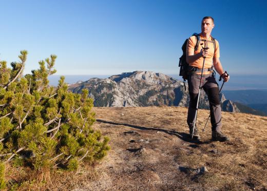 Hiker's backpacks typically have two-way zippers.