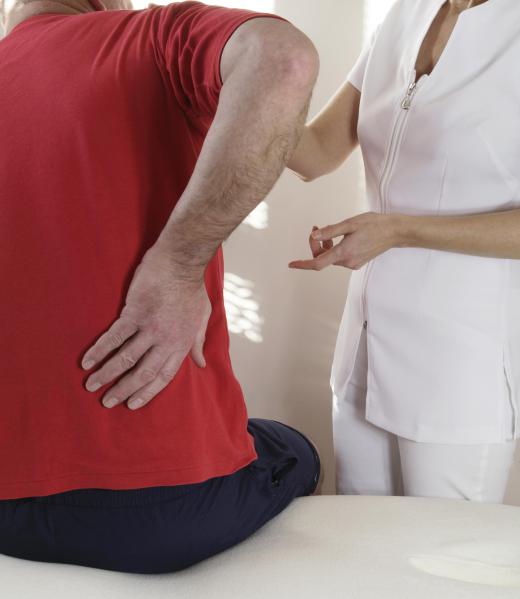 Negative heel shoes may help treat hip pain.