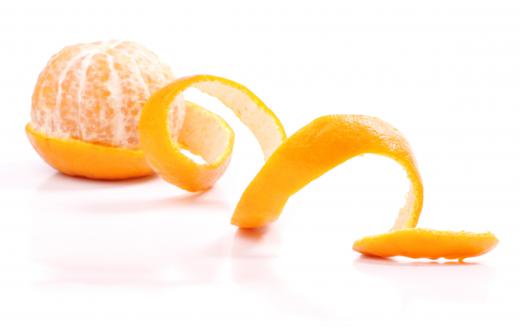 Orange peel is sometimes added to aftershave.