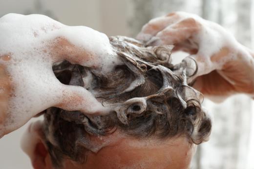 Lathering agents helps the shampoo distribute thoroughly through the hair.