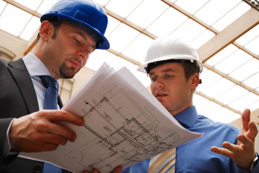 Hard hats are used to protect workers and visitors to construction zones.