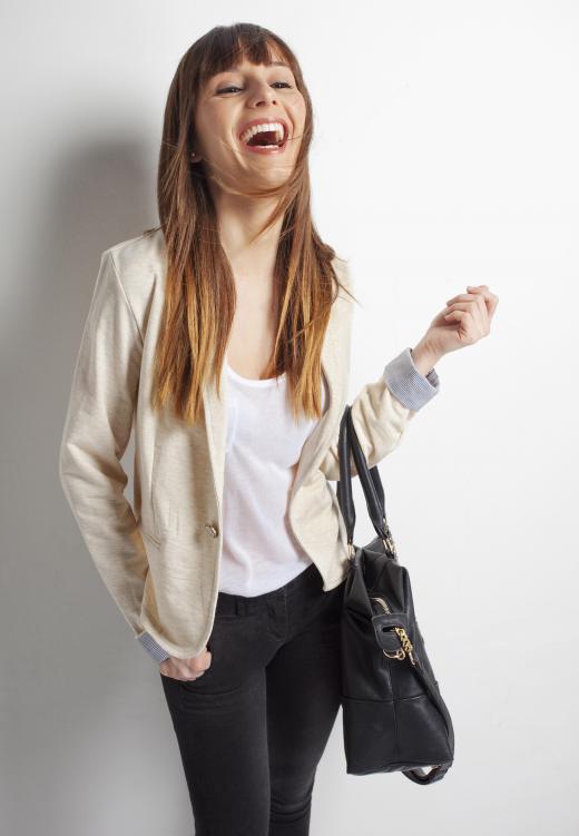 The apples of your cheeks often extend outwork while laughing.