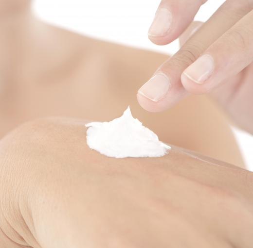 Skin numbing cream may be applied several minutes before a cosmetic procedure.