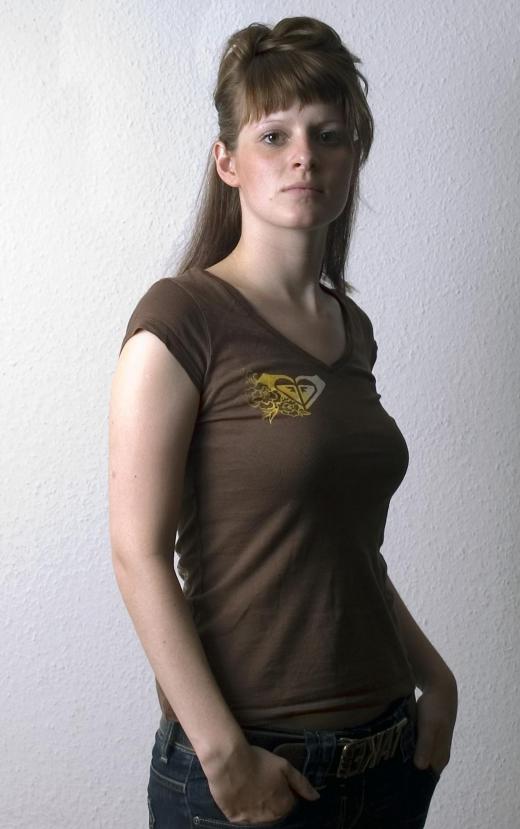An individual may be referred to as being frumpy if he or she does not put any effort into appearance on a regular basis.