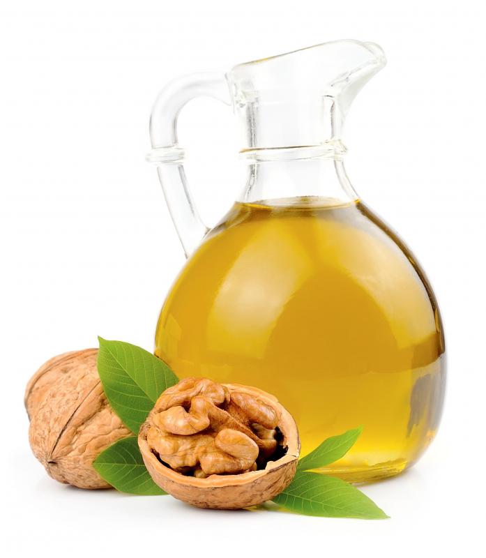 Cold pressed walnut oil has a pale yellow color and light taste.