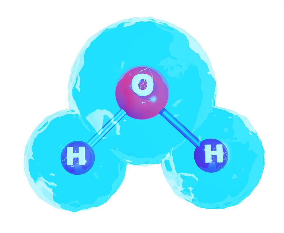 Ionic hair brushes emit negatively charged ions that break down the positively charged water molecules in wet hair.