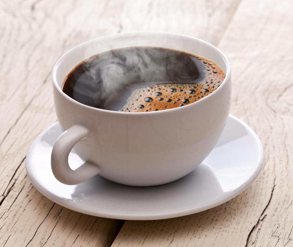 Coffee can stain teeth.