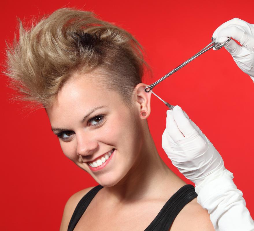 Mohawks are a popular punk hairstyle.