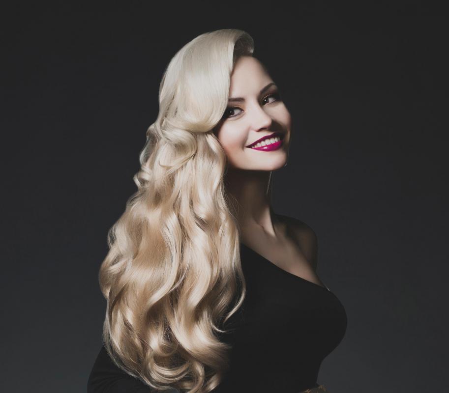 A person may have to bleach his or her hair if desiring a lighter shade of hair, which will strip the hair of its density.
