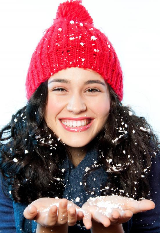 When someone smiles, the apples of the cheeks tend to extend outward.