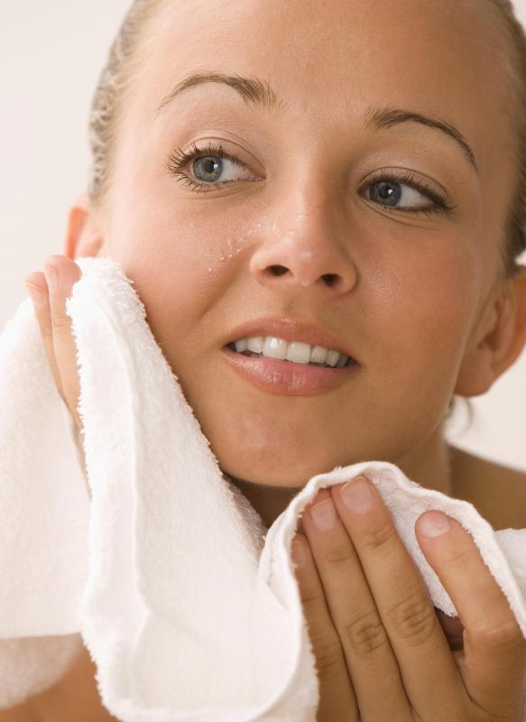 People with chemical allergies might use a washcloth rather than a towelette.