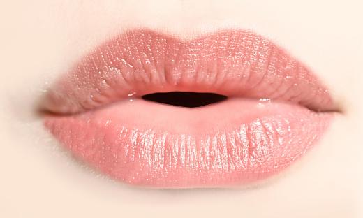 Lip injections create fuller lips.