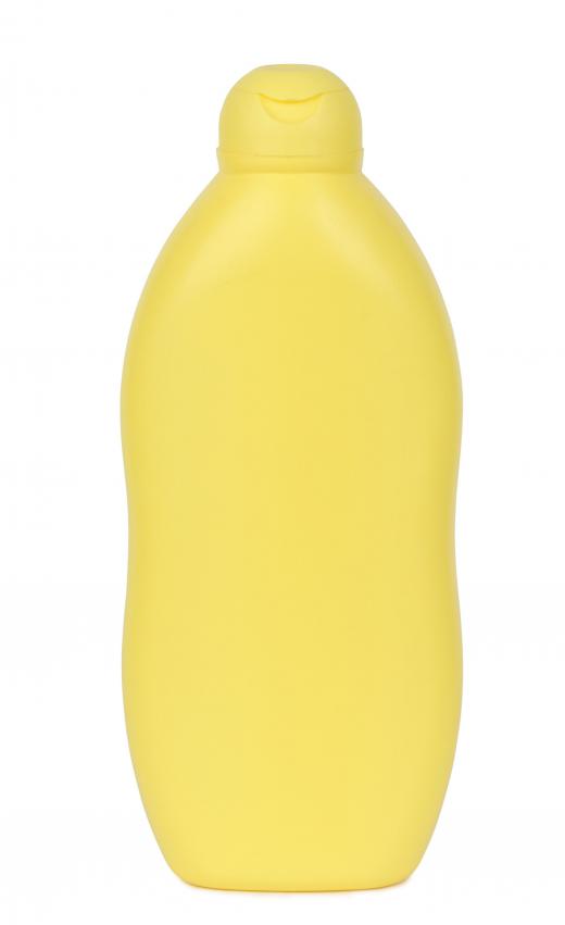 Baby oil, an oil-based lubricant.