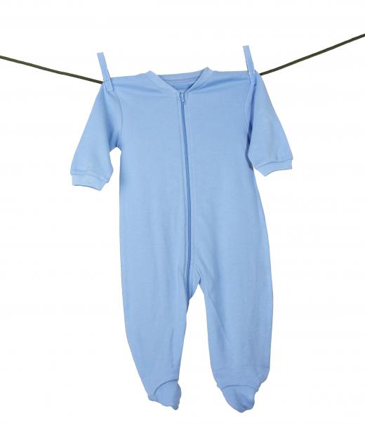 Footed pajamas, which are popular with children, typically cover the entire body.