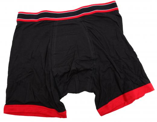 Underwear is often made of cotton.