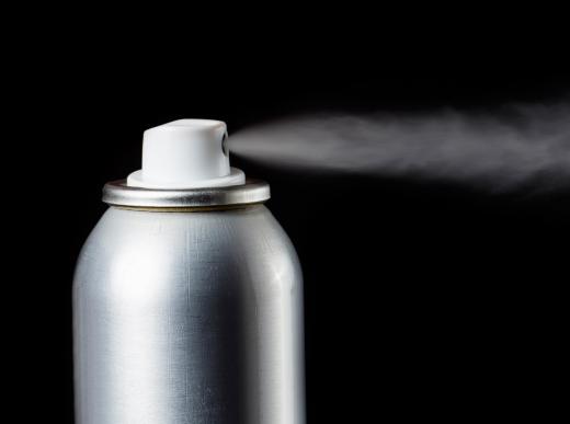 Many types of deodorant are available in aerosol cans.