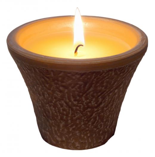 A cinnamon candle.