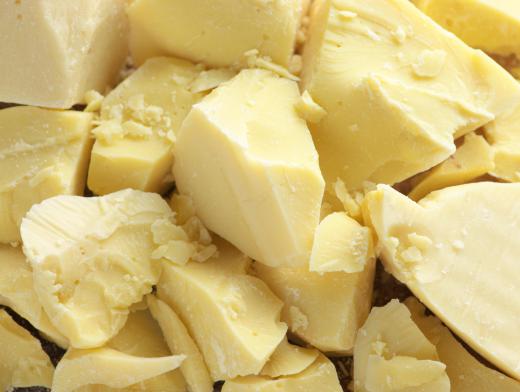 Cocoa butter is a fat and helps replenish moisture to the scalp and hair.