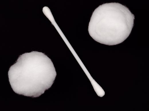 Cotton balls may be used for first aid purposes.