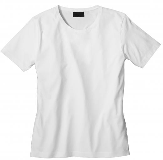 A preshrunk cotton T-shirt.