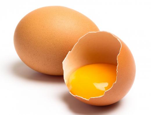 Egg yolks contain Vitamin H, which helps maintain healthy hair.