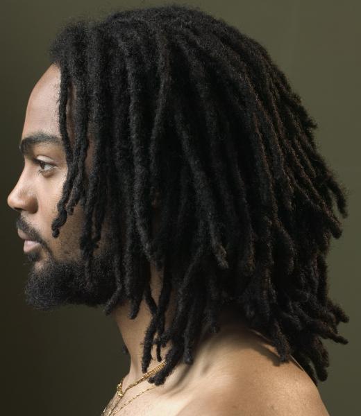 Backcombing helps form evenly shaped and smooth dreadlocks.