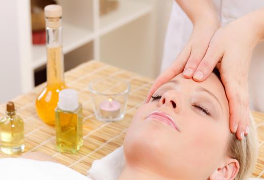 A facial usually includes a massage of the face.