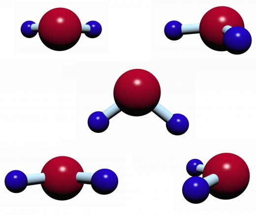 Electrolysis can be used to separate water molecules into their base elements.