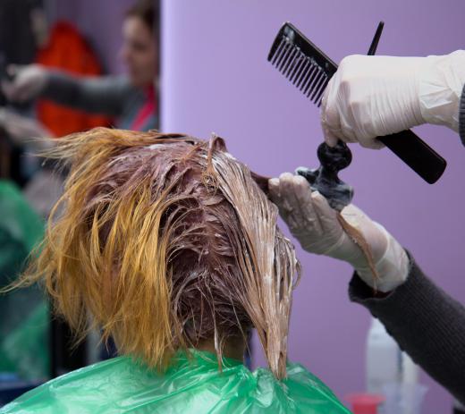 Semi-permanent hair dye lasts up to five weeks.