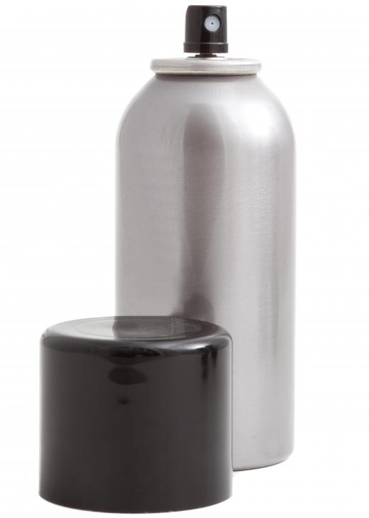 Hair spray, which can be used to set spit curls.